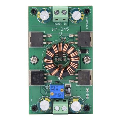 300W Constant Voltage Current Supply Module with Short Circuit Protection, Efficiency 93%, Stable Output Voltage 1.25 30VDC, for Solar Charging and Automatic Boost Applications