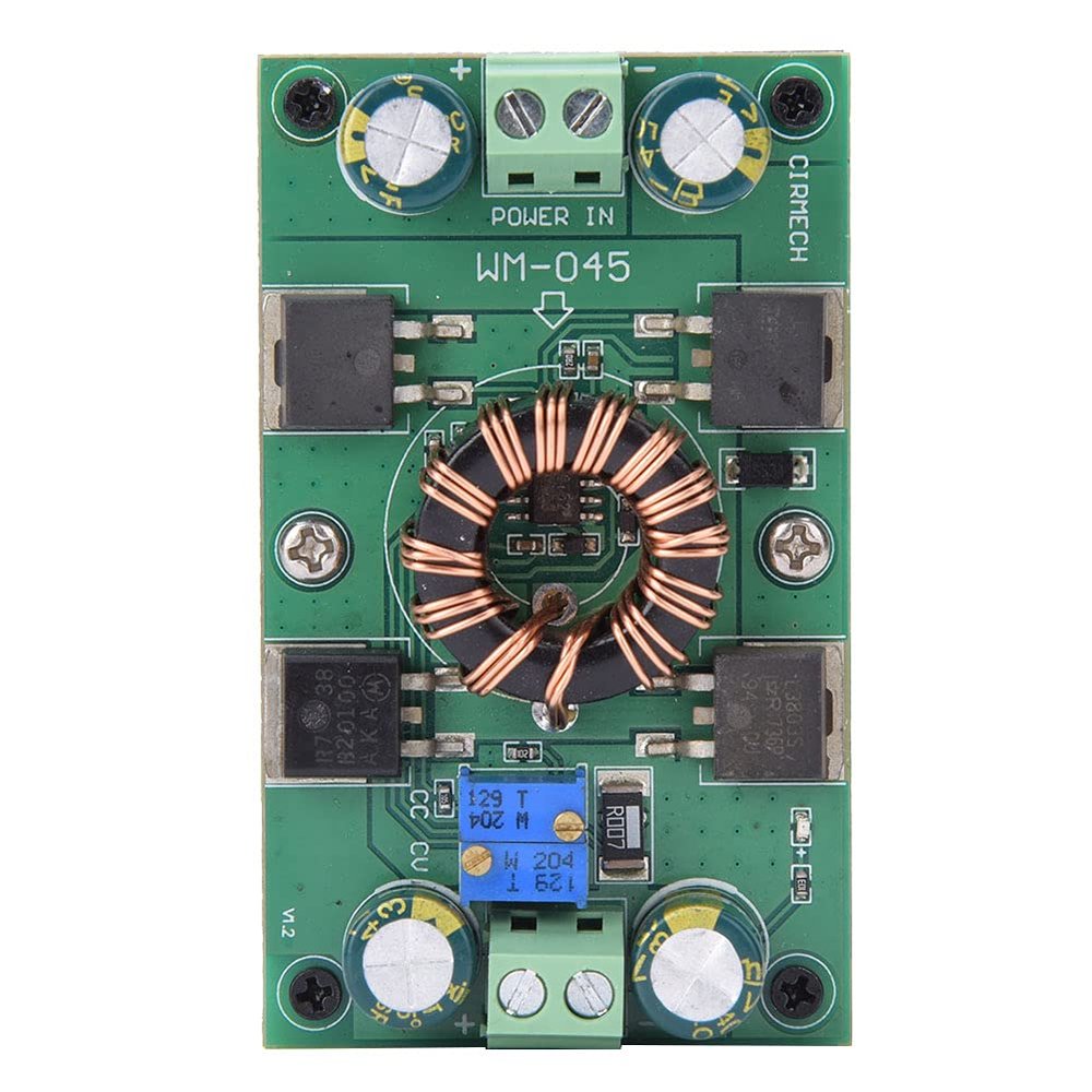 300W Constant Voltage Current Supply Module with Short Circuit Protection, Efficiency 93%, Stable Output Voltage 1.25 30VDC, for Solar Charging and Automatic Boost Applications
