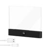 KYOFIS Rechargeable LED Flat Book Light, Timer, Dimmable Brightness, Portable Panel Plate Reading Lamp for Night, Gifts for Readers(Black) view 1