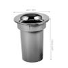 DOITOOL 4pcs Speaker Port Tube Replacement Practical Speaker Port Tube Material Unique Exhaust Vent Design Efficient Heat Dissipation view 2