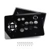 Black Arcade Joystick Acrylic Pane+Case DIY Game PC Rocker Joystick for Arcade view 1