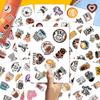 100pcs Coffee Stickers for Adults Teens Waterproof Vinyl Perfect for Phone Cases, Laptops, Luggage, Birthday Parties, Picnic Crafts, and Daily Decoration view 3