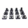 100PCS PCB Tactile Tact Mini Push Button Switch SMD 4pin Micro Switch 12 * 12 * 4.3/5/6/7/8/9 MM 12x12*4.3/4.5MM/5MM/5.5MM/6MM/6.5H(12x12x4.5H) view 1