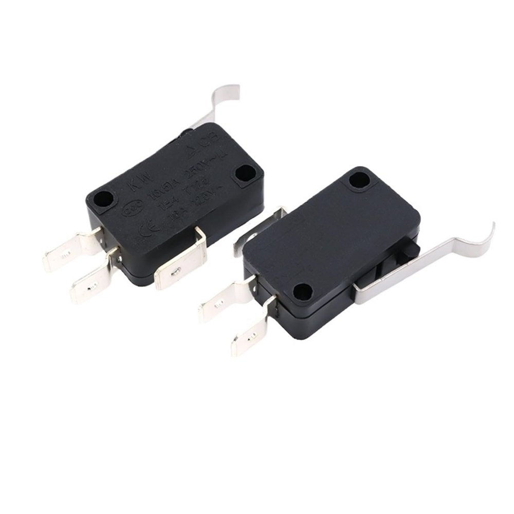 10PCS KW8-11 Micro Switch 16A 250VAC SPDT Momentary Travel Limit Switch 1NO1NC Lever Roller AC/DC 125V 250V(KW8-5)