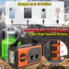 30000mAh Emergency Radio with NOAA Weather Alert, Emergency Hand Crank Weather Radio Portable AM/FM/NOAA Solar Radio with Compass SOS&Flashlight for Survival and Camping/Home (Orange-30000mAh) view 3