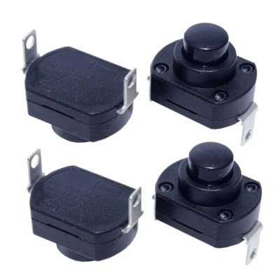 5-10pcs Push Button Switch Kan-9 10A 16A 250VAC 125VAC Self-Locking Switch VDE CQC(10PCS)