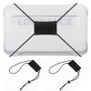 HolyMaji 2 Pcs Fishing Graph Cover Straps Adjustable Bungee - Keep Your Fish Finder Cover Secure During Travel (Black) view 1