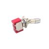 1PCS T8013-LKBQ Locking Lever 3Pin 2Position ON-ON SPDT Toggle Switch Rocker Switch T8013 6mm 3A/250VAC Self Locking T80-T view 2