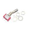 1PCS T8013-LKBQ Locking Lever 3Pin 2Position ON-ON SPDT Toggle Switch Rocker Switch T8013 6mm 3A/250VAC Self Locking T80-T view 4