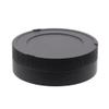 Multi-Color Metal Rear Lens Cap for Leica M Mount Camera Lenses Photography Accessory Silver Black Red Gold Blue (Black) view 1
