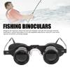 HandsFree Binocular Glasses for Fishing, 10X Opera Binocular Glasses with Storage Case, Multipurpose Folding Eyeglasses for Fishing Concert Events view 3