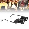 HandsFree Binocular Glasses for Fishing, 10X Opera Binocular Glasses with Storage Case, Multipurpose Folding Eyeglasses for Fishing Concert Events view 4