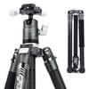 Fotopro 62 Inch Carbon Fiber Tripod for Camera Ultralight Travel Camera Tripod Max Loads Up 22lbs X-Aircross 3 Grey view 1