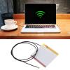 eMagTech 2Pcs IPEX4 PC Internal WiFi Antenna Compatible with Intel AX210 AX200 NGFF M.2 WiFi 6 Card Laptop view 2