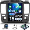 2G+64G Car Radio for Nissan Versa 2007-2011 with Wireless Carplay Android Auto,9.7" HD Touch Screen Android 13 Nissan Versa Car Stereo with GPS Navigation WiFi,Bluetooth,FM/RDS+AHD Backup Camera view 1