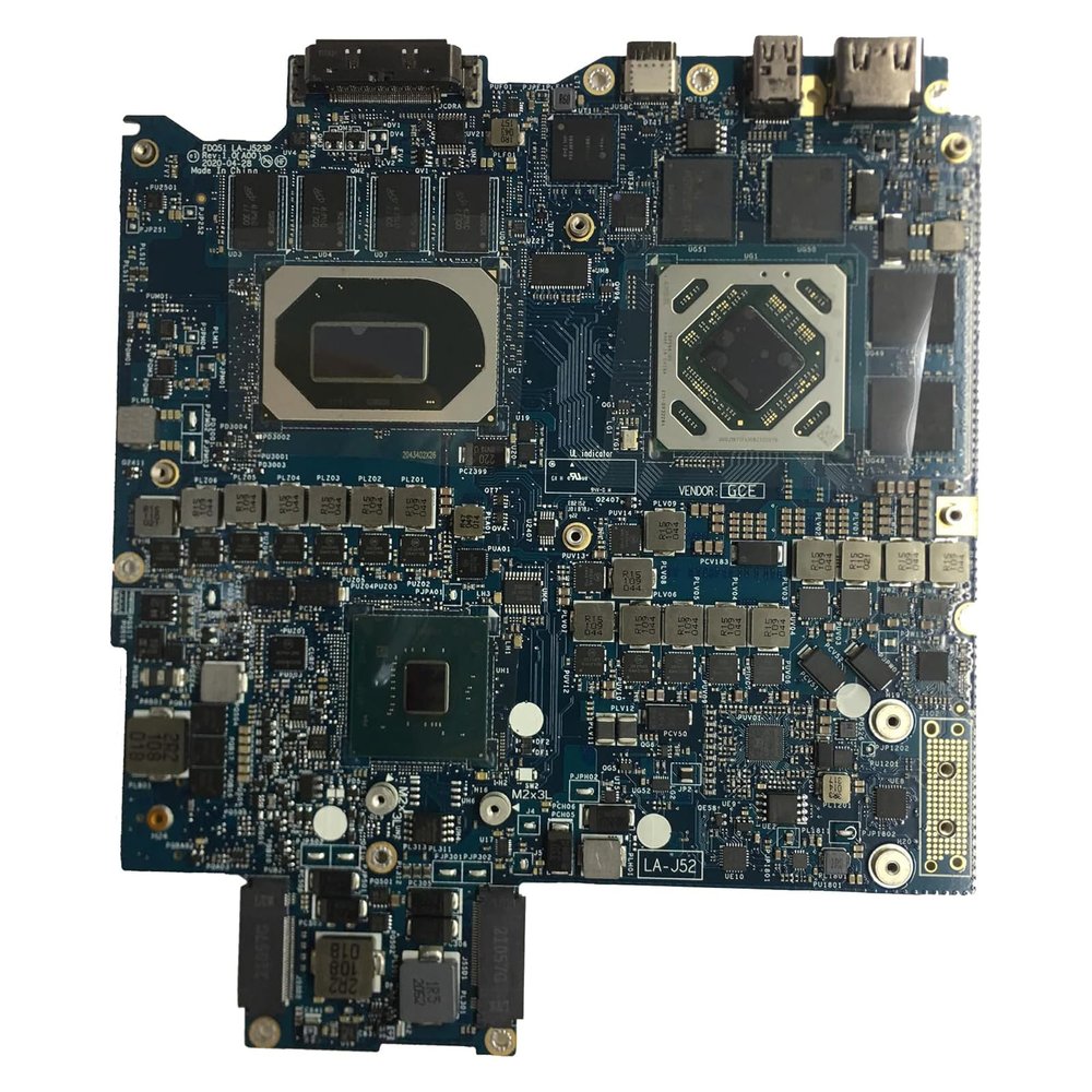 0WGTNJ WGTNJ Replacement for Dell Alienware M15 R3 SRH8Q Laptop Motherboard LA-J523P System Board CPU Mainboard i7-10750H Processor 16GB RX 5500M