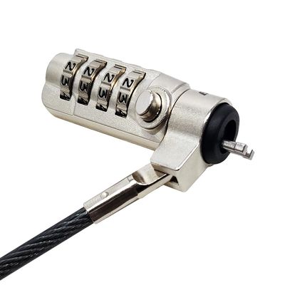 Nano Slot NanoSaver Compatible Laptop Cable Lock  Noteking, 4-Digit Combination, 1.8 m Steel Cable