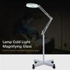NIELONGHCY 2X Magnifier Floor Standing Lamp with 360 Adjustable Arm, Stable Base, LED Light for Beauty, Salon, Tattoo, Nail, and Reading view 3