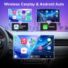 9'' Upgrade Stereo for Dodge Charger 2005 2006 2007, for Chrysler 300 with Wireless Carplay & Android Auto, Touch Screen Head Unit Mirror Link GPS Bluetooth WiFi FM AHD Backup Camera view 3