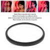 Double Sided Camera Filter, 77mm Fractals Photography Prism Glass Camera Lens Effect Filter with Ghosts Effect for Selfie Video view 3