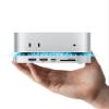 MOVE SPEED mini M4 Dock with 1TB NVMe SSD, 10 in 1 Aluminum Stand Hub, 10Gbps USB-C/A, 4K60Hz HDMI, SD/TF Reader, Space-Saving Vertical Design view 1