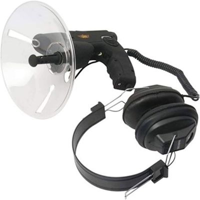 HLLZXYGK Parabolic Microphone Monocular, Sound Amplifier Ear Bionic Listening Device, Long Range Listening Device Up to 300 FT 8X Magnification for Birds Listening Telescope