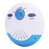 Mrisata FM Shower Radio, 360 Degrees Surround Sound Shower Radio Speaker IPX7 Portable Mini FM with Top Handle for Bathroom Outdoor, with Built in Speaker, Top Handle view 2