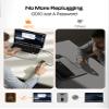 MOVE SPEED External Hard Drive with Touchscreen, Up to 10Gbps Portable SSD, USB-C 3.2 Gen2, Compatible with iPhone, Windows, Mac & More (GD10, 2TB Without Tracking) view 4