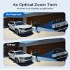 FOSCAM 4K/8MP Security Camera Outdoor, 4X Optical Zoom AI Human/Vehicle Detection,165FT Color Night Vision, 120dB Siren, IP66 view 3