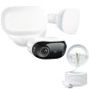 REOLINK Elite Floodlight WiFi with Plug-in Power Cable, 4K 8MP 180 Panoramic Floodlight Camera, Adjustable 3000 Lumens Spotlights, AI Video Search, Dual-Band Wi-Fi 6, 24/7 Recording, No Monthly Fees view 1