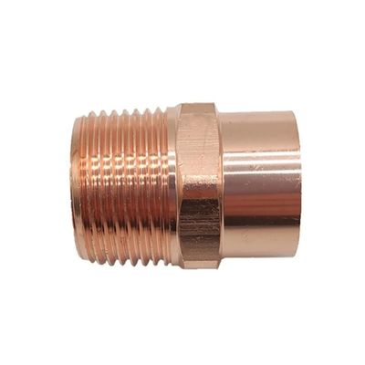 1/4" 3/8" 1/2" 3/4" 1" -2" NPT Male Female 5/8" 7/8" 9/8" -54mm ID Solder Socket Cup Copper End Feed Connector Coupler Fitting(Male NPT To Solder,1l4 NPT To 9.52mm ID)