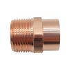 1/4" 3/8" 1/2" 3/4" 1" -2" NPT Male Female 5/8" 7/8" 9/8" -54mm ID Solder Socket Cup Copper End Feed Connector Coupler Fitting(Male NPT To Solder,1l4 NPT To 9.52mm ID) view 2