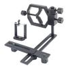 Lab Microscope Accessories Phone Bracket Metal Mount Spotting Scopes Telescope Microscope Monocular Adapter view 1