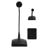 Yctze Podium Gooseneck Microphone with PushtoTalk Feature and 5m XLR Cable, Wired Conference Desktop Mic for Computer, Video and Surround Sound System view 3