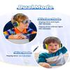 Kids Bluetooth Headphones, 85dB Volume Limited, 68 Hours Playtime, Bluetooth 5.4, Colorful LED Lights Toddler Headphones Wireless with Microphone, Birthday Gift for 1-13 Year Olds (Blue&Yellow) view 3