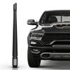 TEKK Carbon Fiber Short Antenna Compatible with Dodge RAM Trucks 1500 1995-2026/7.9 Inches Premium Flexible Rubber/Designed for Enhance FM/AM Radio Signal Reception view 1