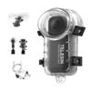 TELESIN Insta 360 X4 Invisible Dive Case, 50m/164ft Waterproof Case Protective Underwater Diving Housing Shell for Insta 360 X4 with Bracket Accessories view 1