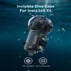 TELESIN Insta 360 X4 Invisible Dive Case, 50m/164ft Waterproof Case Protective Underwater Diving Housing Shell for Insta 360 X4 with Bracket Accessories view 2
