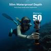 TELESIN Insta 360 X4 Invisible Dive Case, 50m/164ft Waterproof Case Protective Underwater Diving Housing Shell for Insta 360 X4 with Bracket Accessories view 3