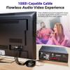 5 RCA Cables 6 feet Component Cable RCA Splitter Audio Video Cable YPbPr RGB AV Cable 1080i Male/Male for DVD STB TV Box HDTV - 1.8m view 2