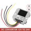 1PCS 12V to 24V 3A 5A DC-DC Booster Converter 12 Volt to 24 Volt 120W Automotive Power Voltage Regulator Transformer Module(3A) view 2