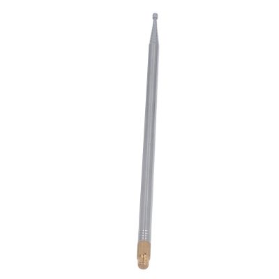 Shortwave Antenna Stainless Steel Telescopic Full Band 7MHz50MHz 10 Sections 2.5m Maximum Length for Communication