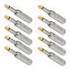 10 * 1/4'' TS Male Plug to 1/4'' Jack Male Mono Male Converter Audio Connector RCA to 1/4 Adapter for Mixer, Amp, Subwoofer view 1