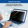 AIZYR Hanging Privacy Screen Filter for Computer Removable Privacy Screen Shield, Anti Blue Light Screen Filter Anti-Spy Anti Scratch Protector Film,24inch 547 * 320mm view 2