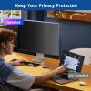 AIZYR Hanging Privacy Screen Filter for Computer Removable Privacy Screen Shield, Anti Blue Light Screen Filter Anti-Spy Anti Scratch Protector Film,24inch 547 * 320mm view 4