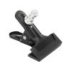 Backdrop Clip 2pcs Heavy-Duty Spring Clip Metal Clamp with 5/8" Pin and 1/4"-20 Screw for Backdrop Stand(Black) view 1