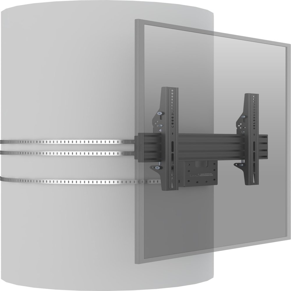 Multibrackets Pro Series - M Wallmount Column, W128600357 (Column)