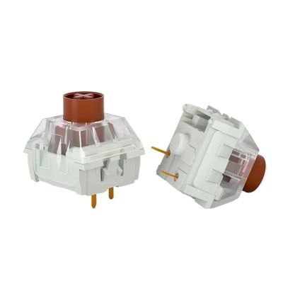 1pcs Switch Silent Brown Linear Tactile Switches for Mechanical Keyboard GK61 SMD MX 3Pin Switchs(Box Silent Brown,70PCS)
