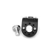 SZYingXian 90 Degree Anti-Twist Accessory Mount, Mini Right-Angle Plate Bolt-On Expansion Mount Plate Adapter with 1/4" & 3/8" Screw for Video Monitor Wireless Mic Receiver view 3