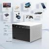 MVUYO Mini Projector Android Projector 720P Projectors Support 4K for Phone Computer view 4